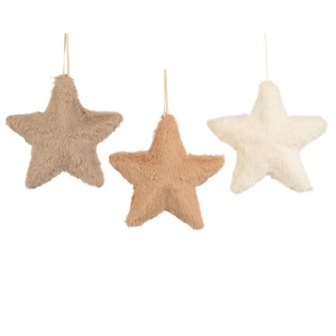 STELLA PELUCHE DA APPENDERE 3 COLORI H.13